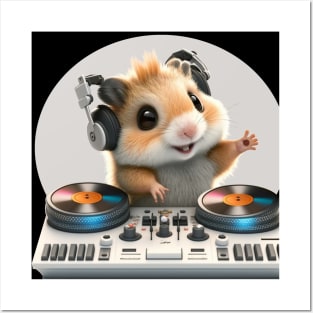 Hamster DJ Posters and Art